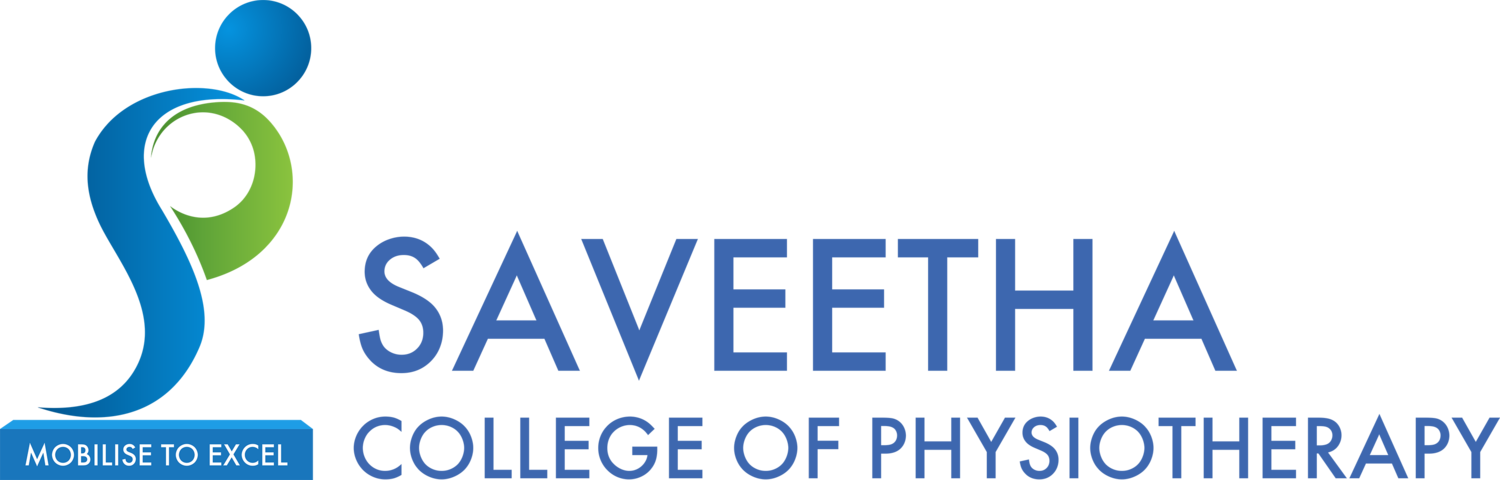 Saveetha college of physiotherapy, chennai Logo